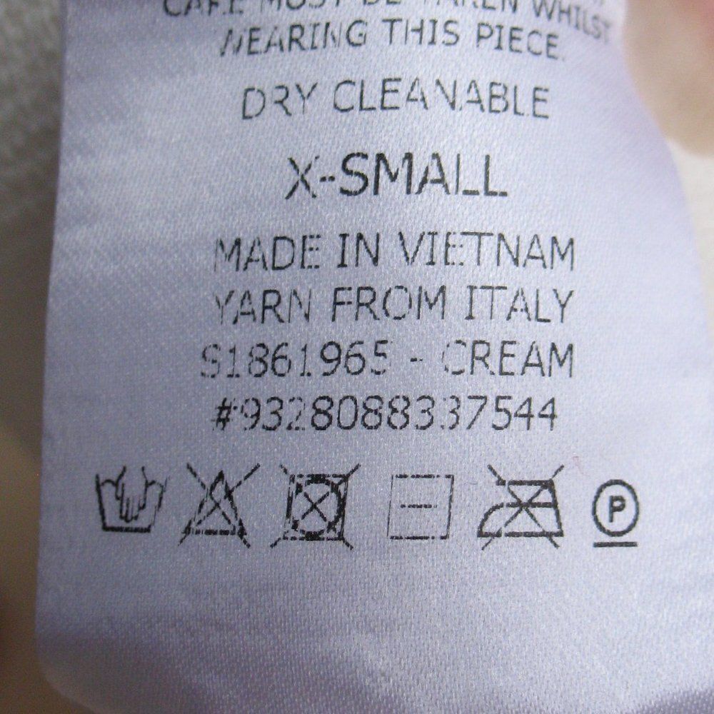 Scanlan Theodore Ivory Crepe Halter Dress - Picture 10 of 10
